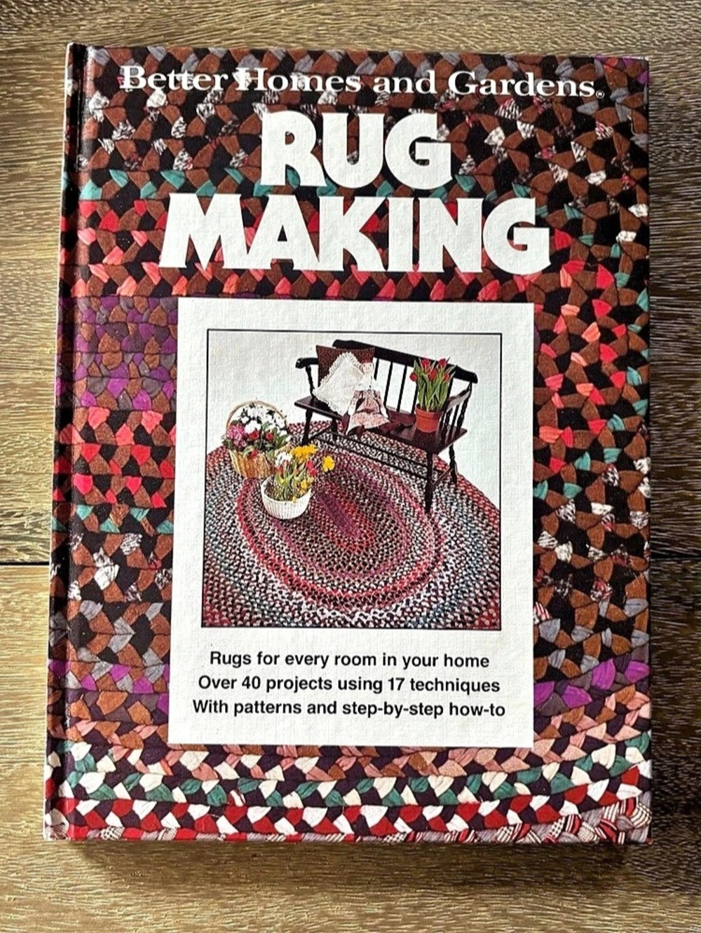 Vintage Better Homes and Gardens Rug Making Book Hardcvover